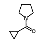CAS 登录号：540802-37-7， 环丙基(1-吡咯烷基)甲酮