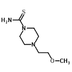 CAS#: 54147-48-7， 4-(2-Methoxyethyl)-1-Piperazinecarbothioamide