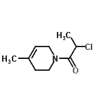 CAS#: 54152-09-9， 2-Chloro-1-(4-Methyl-3,6-Dihydro-1(2H)-Pyridinyl)-1-Propanone