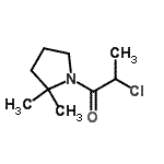 CAS#: 54152-23-7， 2-Chloro-1-(2,2-Dimethyl-1-Pyrrolidinyl)-1-Propanone
