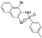 CAS 登录号：54288-96-9， N-(1,3-二溴-2-萘基)对甲苯磺酰胺