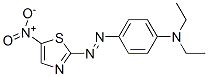 CAS 登录号：54289-46-2， N,N-二乙基-4-[(5-硝基-2-噻唑基)偶氮]苯胺