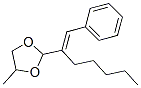 CAS#: 5436-77-1， 2-[1-(Benzylidene)Hexyl]-4-Methyl-1,3-Dioxolane