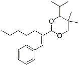 CAS#: 5436-88-4, 5,5-Dimethyl-2-(1-Phenylhept-1-En-2-Yl)-4-Propan-2-Yl-1,3-Dioxane