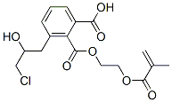CAS#: 54380-33-5， 2-[(2-Methyl-1-Oxoallyl)Oxy]Ethyl Hydrogen 3-Chloro-2-Hydroxypropylphthalate