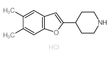 CAS#: 54403-28-0， 4-(5,6-Dimethyl-2-benzofuranyl)-piperidine hydrochloride