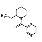 CAS 登录号：544435-32-7， (2-乙基-1-哌啶基)(2-吡嗪基)甲酮