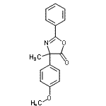 CAS#: 545377-43-3， 4-(4-Methoxyphenyl)-4-Methyl-2-Phenyl-1,3-Oxazol-5(4H)-One
