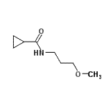 CAS#: 545385-18-0， N-(3-Methoxypropyl)Cyclopropanecarboxamide