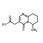 CAS#: 54554-63-1， (6-Methyl-4-Oxo-6,7,8,9-Tetrahydro-4H-Pyrido[1,2-a]Pyrimidin-3-Yl)Acetic Acid