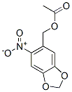 CAS#: 5462-93-1， (6-Nitrobenzo[1,3]Dioxol-5-Yl)Methyl Acetate