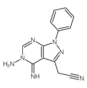 CAS#: 5466-72-8， 2-(4-Amino-5-Imino-9-Phenyl-2,4,8,9-Tetrazabicyclo[4.3.0]Nona-2,7,10-Trien-7-Yl)Acetonitrile