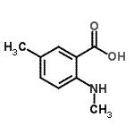 CAS#: 54675-16-0， 5-Methyl-2-(Methylamino)Benzoic Acid