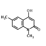 CAS 登录号：54675-24-0， 4-羟基-1,6-二甲基-2(1H)-喹啉酮