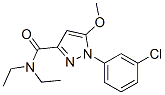 CAS#: 54708-75-7， 1-(3-Chlorophenyl)-N,N-Diethyl-5-Methoxy-1H-Pyrazole-3-Carboxamide