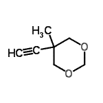 CAS 登录号：54747-83-0， 5-乙炔基-5-甲基-1,3-二恶烷