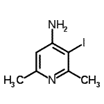 CAS 登录号：54754-86-8， 3-碘-2,6-二甲基-4-吡啶胺