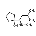CAS#: 547740-12-5， 1-[(1S)-3-Methyl-1-(Methylamino)Butyl]Cyclopentanol