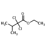 CAS 登录号：54845-24-8， 乙基2,2-二氯-3-甲基丁酸酯