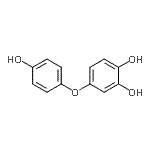 CAS#: 548475-98-5， 4-(4-Hydroxyphenoxy)-1,2-Benzenediol