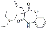 CAS#: 54871-42-0， 3-Allyl-3-[2-(Diethylamino)Ethyl]-1H-1,5-Benzodiazepine-2,4(3H,5H)-Dione