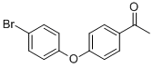 结构式 CAS# 54916-27-7, 1-(4-(4-溴苯氧基)苯基)乙酮