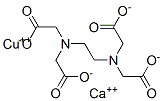 CAS 登录号：5497-52-9， [(乙烯二次氮基)四乙酸]铜酸钙