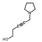 CAS#: 550302-87-9， 5-(1-Pyrrolidinyl)-3-Pentyn-1-Ol