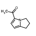 CAS#: 55041-85-5， 1-(2,3-Dihydro-1H-Pyrrolizin-5-Yl)Ethanone