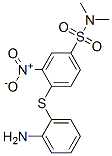 CAS#: 5510-56-5， 4-((2-Aminophenyl)Thio)-N,N-Dimethyl-3-Nitrobenzenesulfonamide