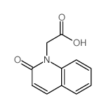 CAS#: 55170-65-5， 2-Oxo-1(2H)-Quinolineacetic acid