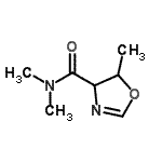 CAS 登录号：553676-35-0， N,N,5-三甲基-4,5-二氢-1,3-恶唑-4-甲酰胺
