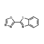 CAS#: 55439-42-4， 2-(1,3,4-Oxadiazol-2-Yl)-1,3-Benzothiazole