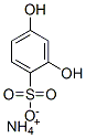 CAS#: 55605-65-7， 2,4-Dihydroxy-Benzenesulfonic Acid Monoammonium Salt