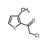 CAS 登录号：556110-52-2， 2-氯-1-(3-甲基-2-噻吩基)乙酮
