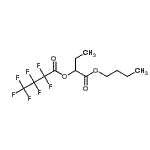 CAS#: 55649-48-4， 1-Butoxy-1-Oxo-2-Butanyl Heptafluorobutanoate