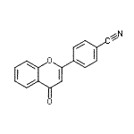 CAS#: 55736-88-4， 4-(4-Oxo-4H-Chromen-2-Yl)Benzonitrile