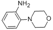 结构式 CAS# 5585-33-1, 2-吗啉基苯胺