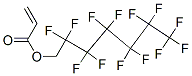 结构式 CAS# 559-11-5, 2,2,3,3,4,4,5,5,6,6,7,7,7-十三氟庚基丙烯酸酯