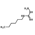 CAS 登录号：55908-80-0， N-己基肼甲脒