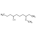 CAS#: 56009-25-7， 8-Methoxy-4-Decanethiol