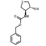 CAS 登录号：56018-19-0， 苄基[(3R,4R)-4-羟基四氢-3-噻吩基]氨基甲酸酯
