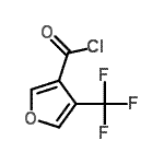 CAS 登录号：56286-76-1， 4-(三氟甲基)-3-糠酰氯