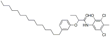 CAS#: 56339-92-5， N-(3,5-Dichloro-2-Hydroxy-4-Methylphenyl)-2-(3-Pentadecylphenoxy)Butanamide
