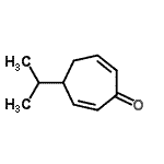 CAS 登录号：56410-49-2， 4-异丙基-2,6-环庚二烯-1-酮