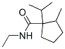 CAS 登录号：56471-14-8， N-乙基-2-甲基-1-(1-甲基乙基)环戊烷甲酰胺