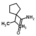 CAS#: 56497-40-6， 1-Isopropylcyclopentanecarboxamide