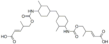 CAS#: 56558-21-5， Methylenebis[(2-Methyl-4,1-Cyclohexanediyl)Iminocarbonyloxy(1-Methyl-2,1-Ethanediyl)] Diacrylate