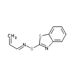 CAS#: 56576-88-6， (1E)-N-(1,3-Benzothiazol-2-Ylsulfanyl)-2-Propen-1-Imine