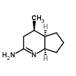 CAS 登录号：566151-55-1， (4R,4aR,7aR)-4-甲基-4,4A,5,6,7,7A-六氢-3H-环戊二烯并[b]吡啶-2-胺